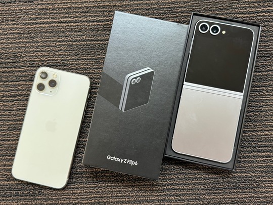 松山市 エコアール iPhone 11 Pro Galaxy Z Flip6 買取いたしました